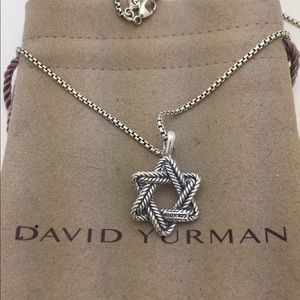 David Yurman Star Of David Pendant 925 